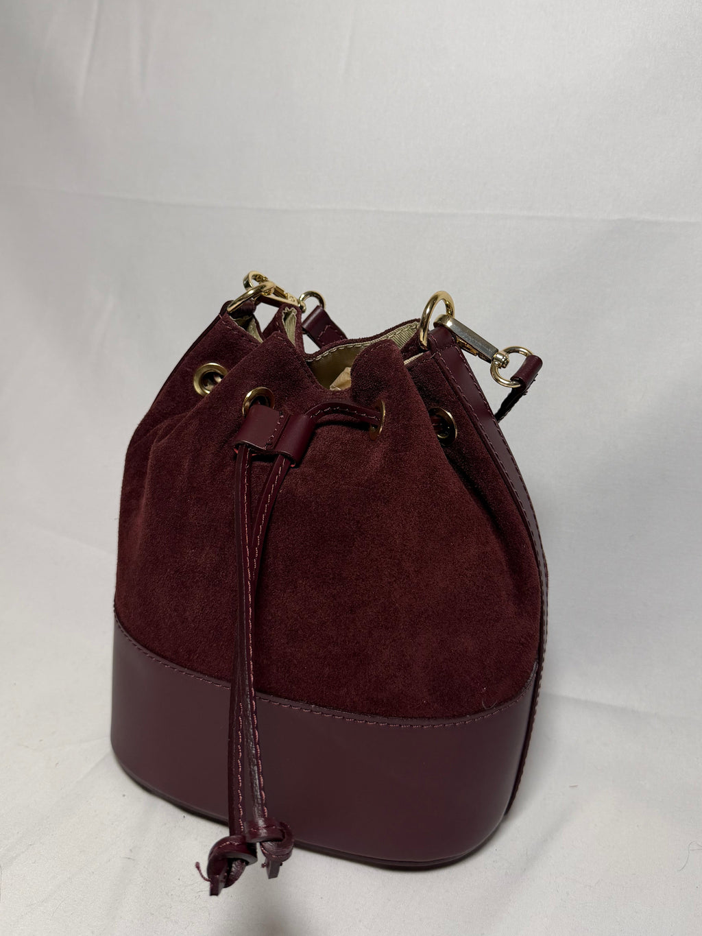 Bucket Bag - Burgundy