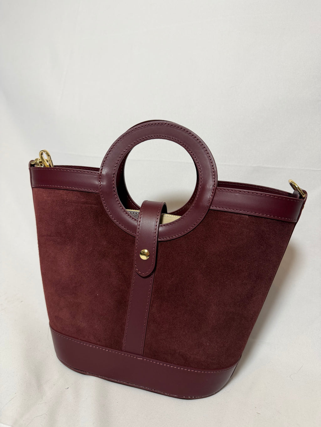 Circle Bag - Burgundy