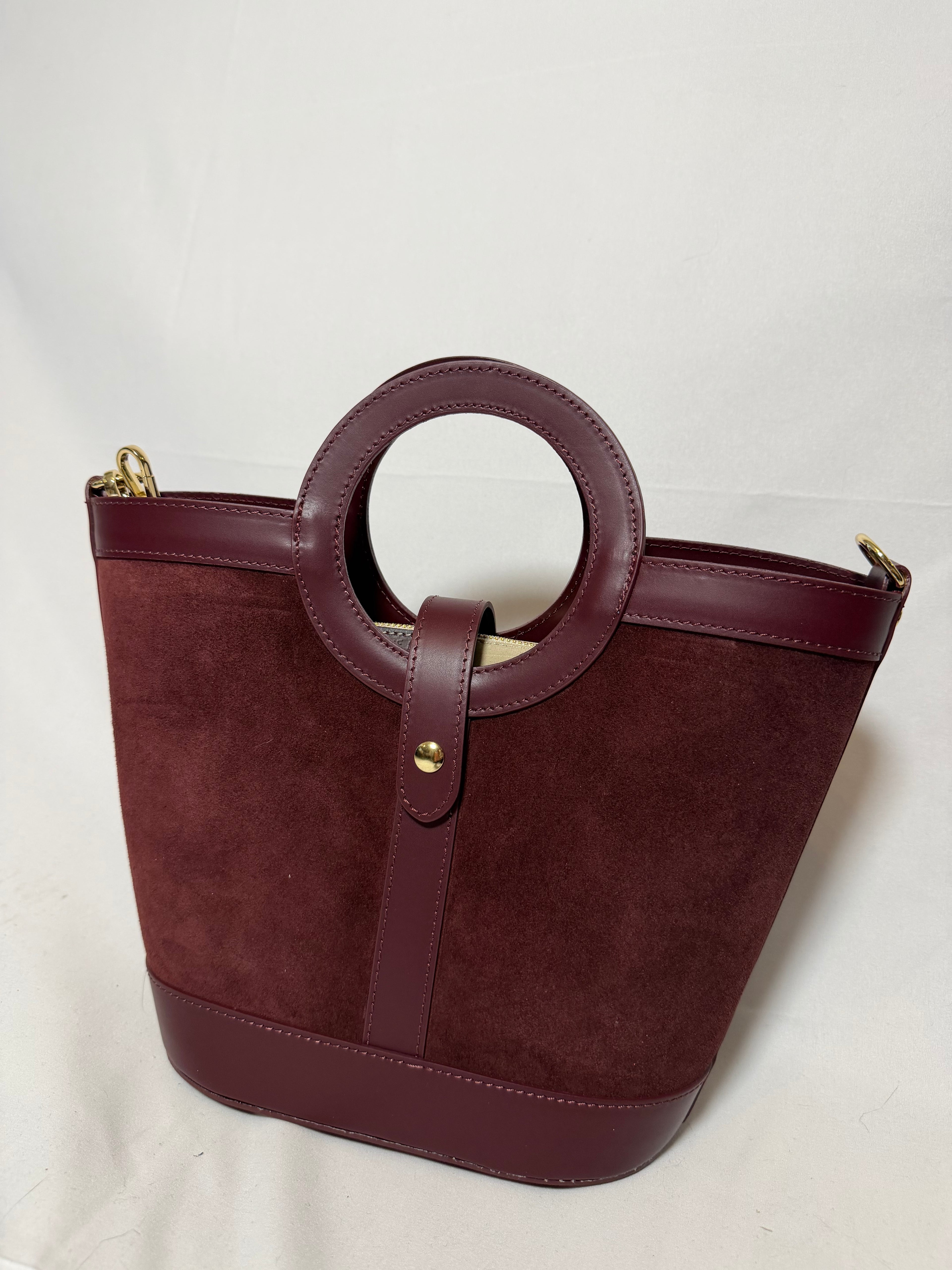 Circle Bag - Burgundy
