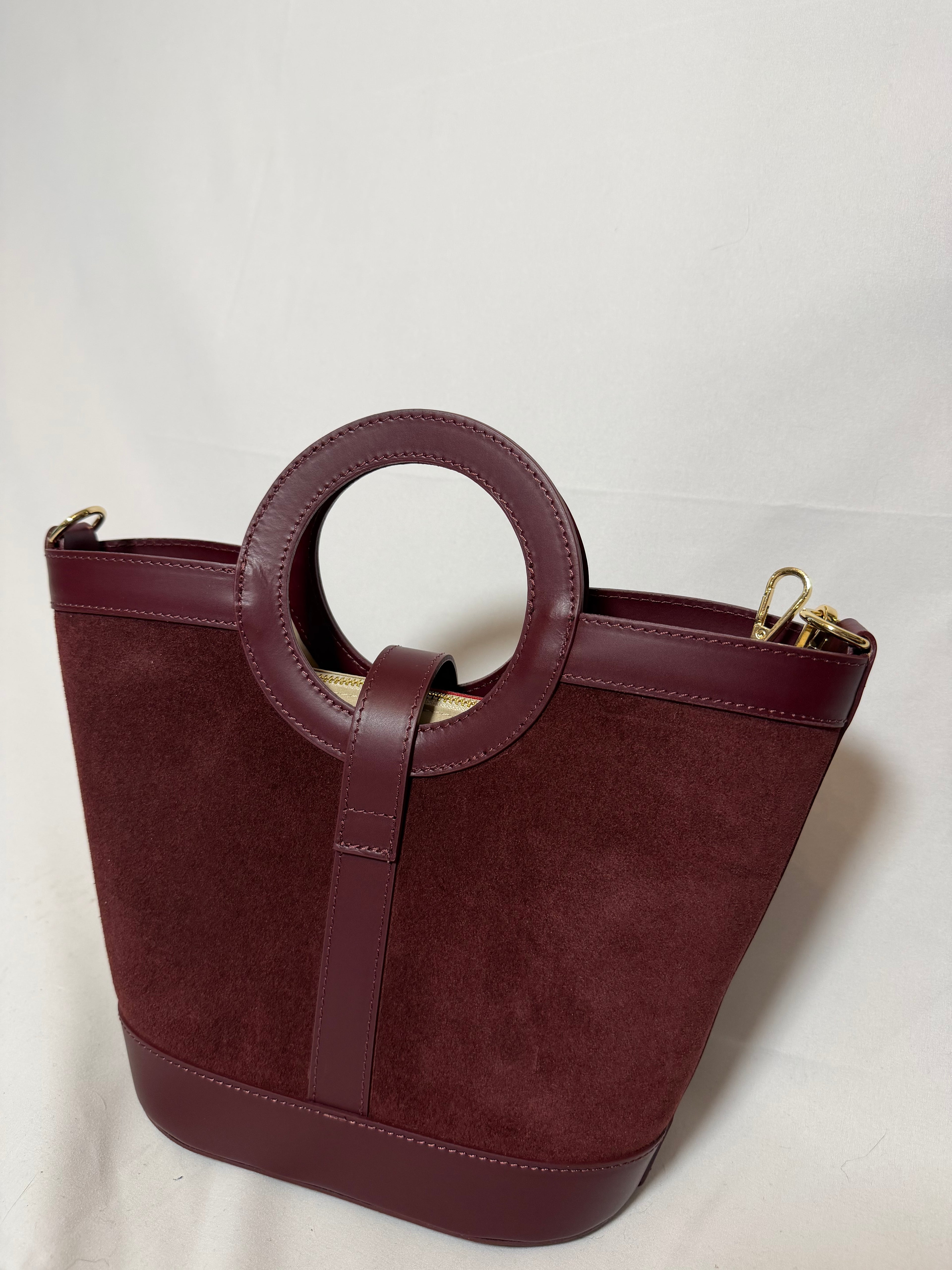 Circle Bag - Burgundy