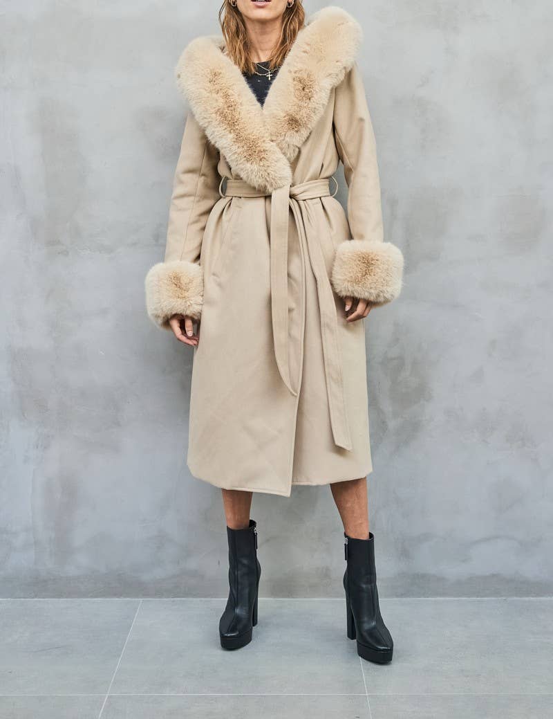 Devi Coat - Beige