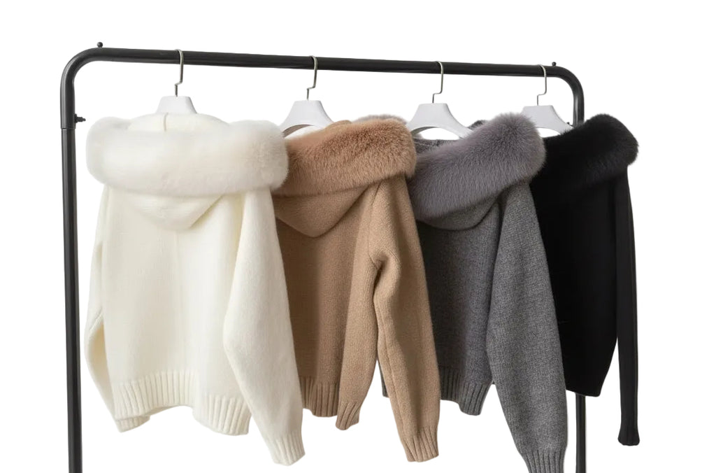 Bell Wool Zip - Grey