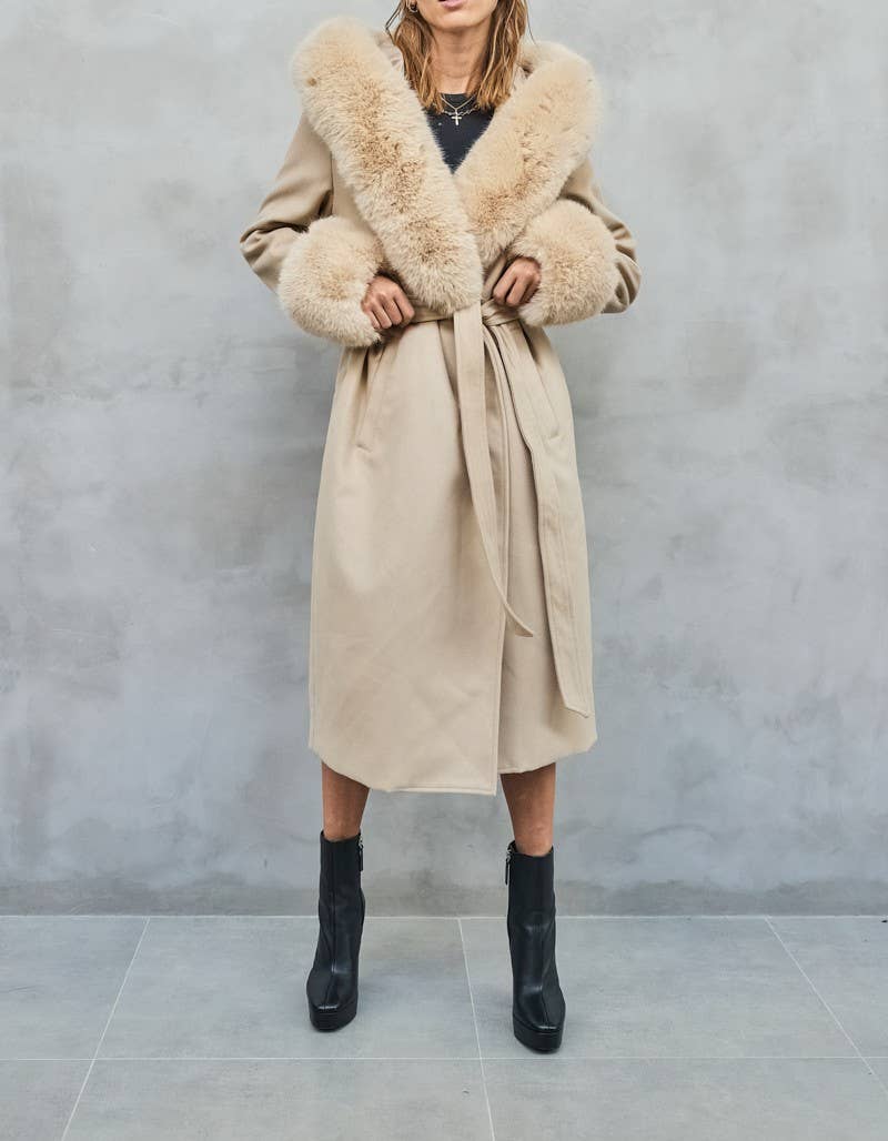 Devi Coat - Beige