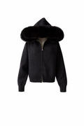 Bell Wool Zip - Black