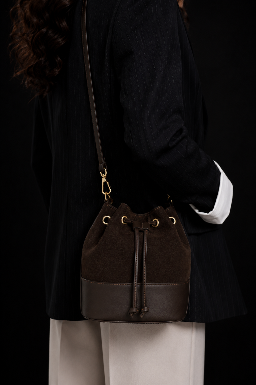 Bucket Bag - Dark Brown