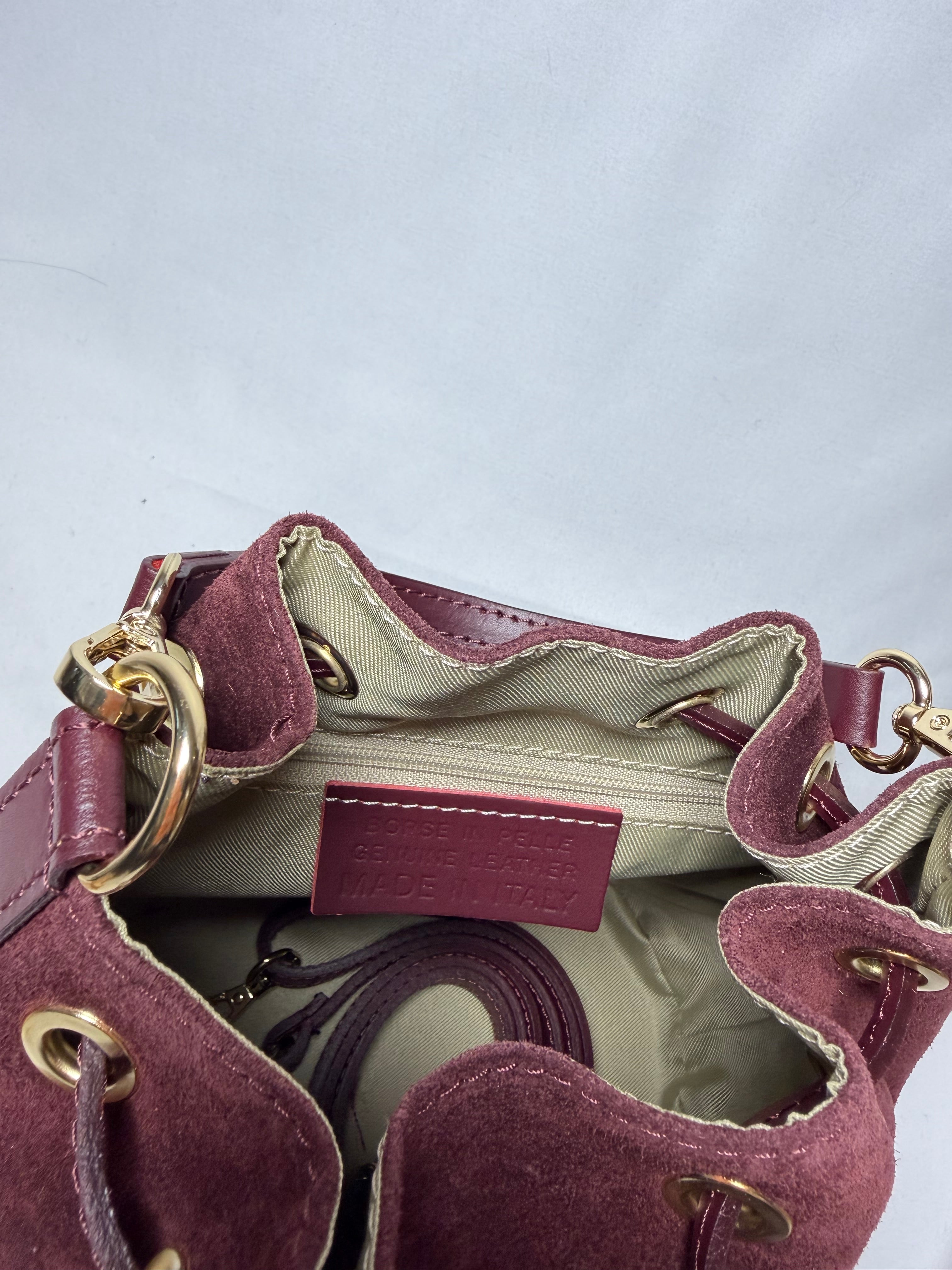 Bucket Bag - Burgundy