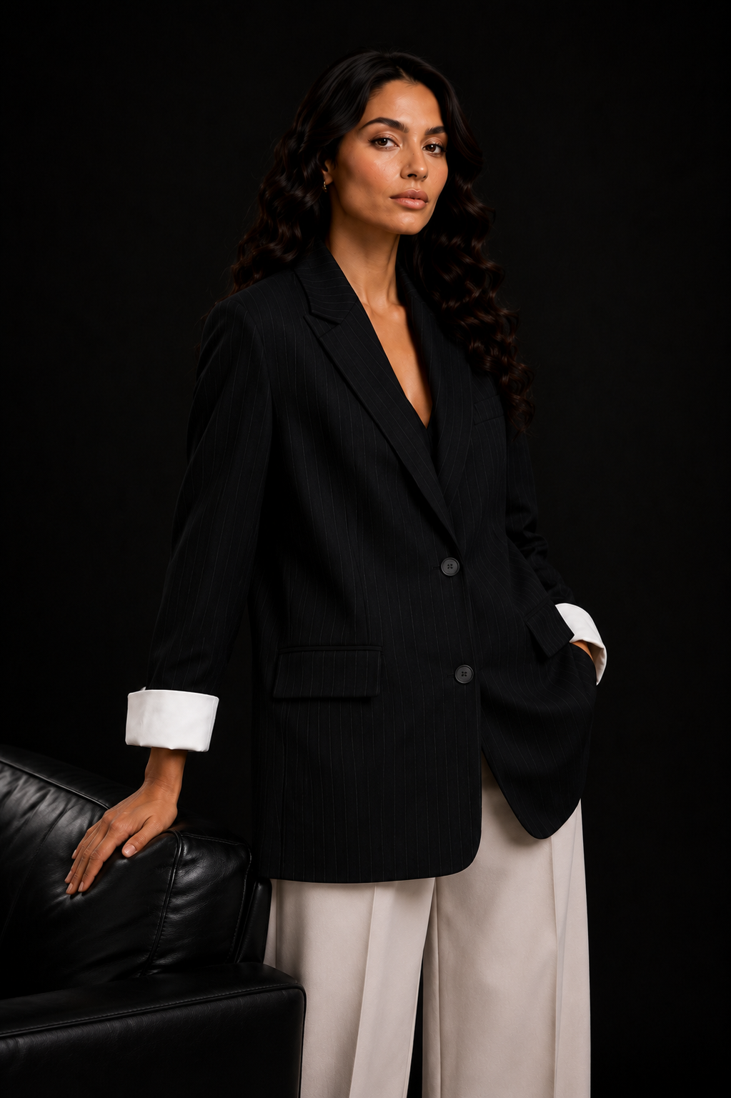 Oversized Blazer - Black