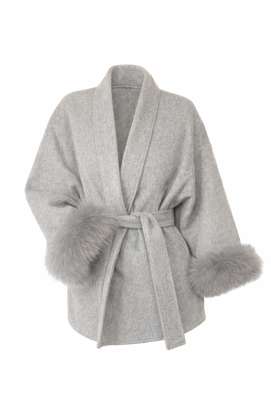 Daisey Wool Coat - Gray