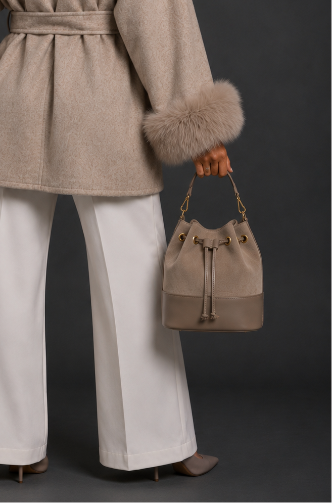 Bucket Bag - Taupe
